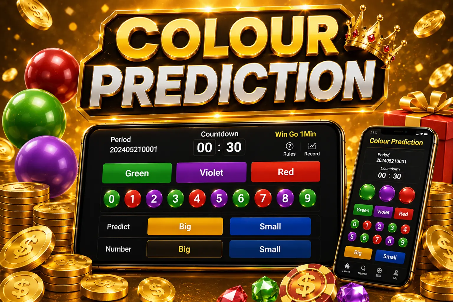 How to play BDG color prediction?